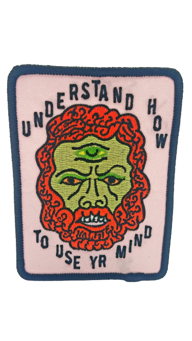 Psychic Man Iron-on Embroidered Patch