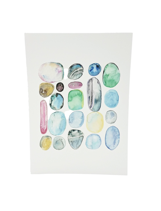 Watercolor - Seaglass