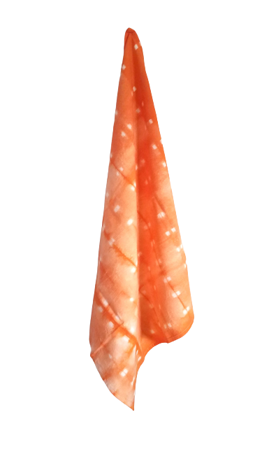 Tie Dye Dish Towel (Orange)