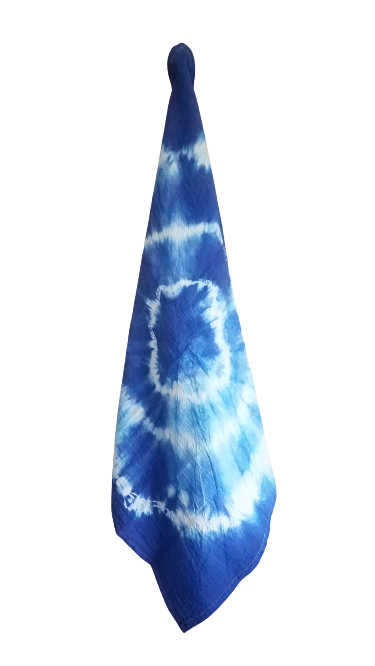 Tie Dye Dish Towel (Blue)