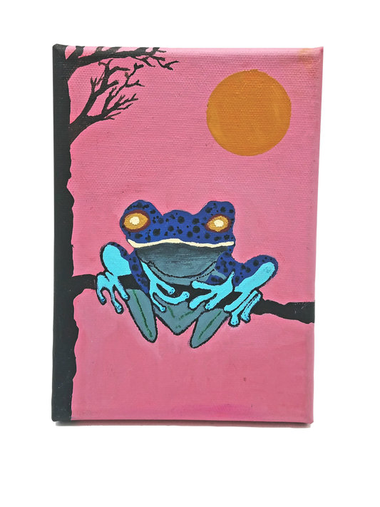 Tree Frog Mini Canvas