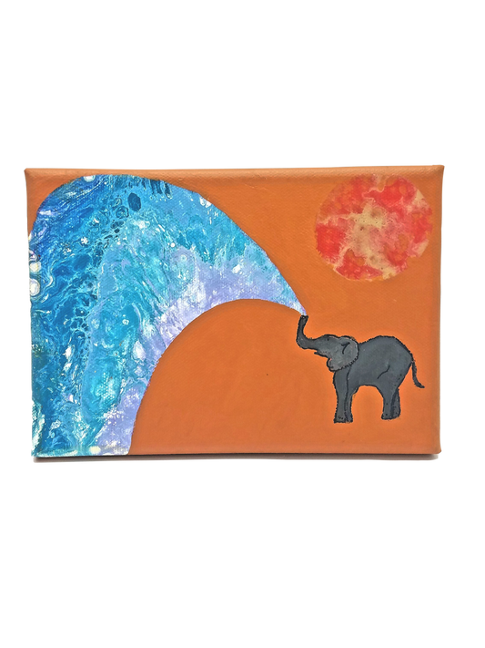 Elephant Mini Canvas