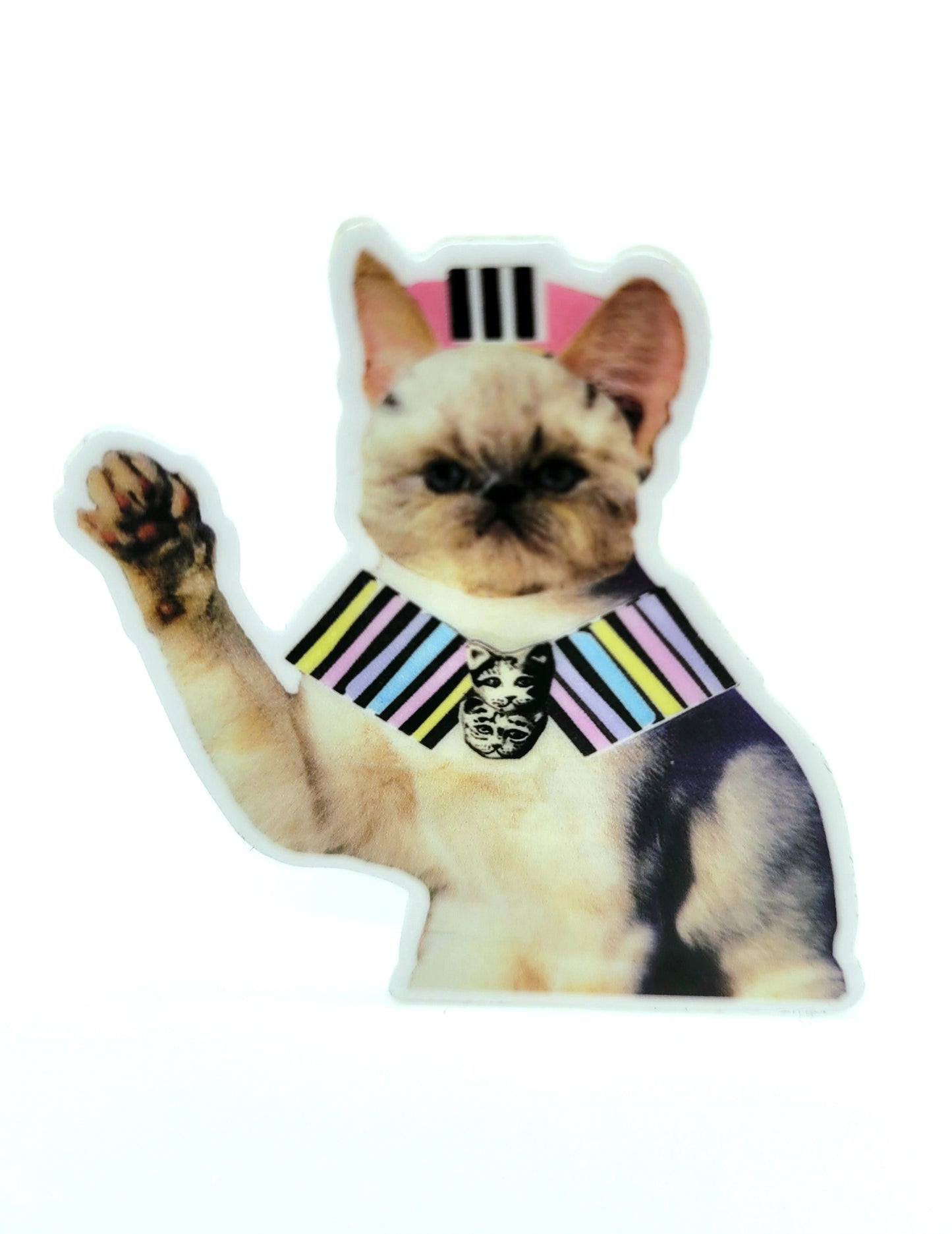 Cat God Sticker