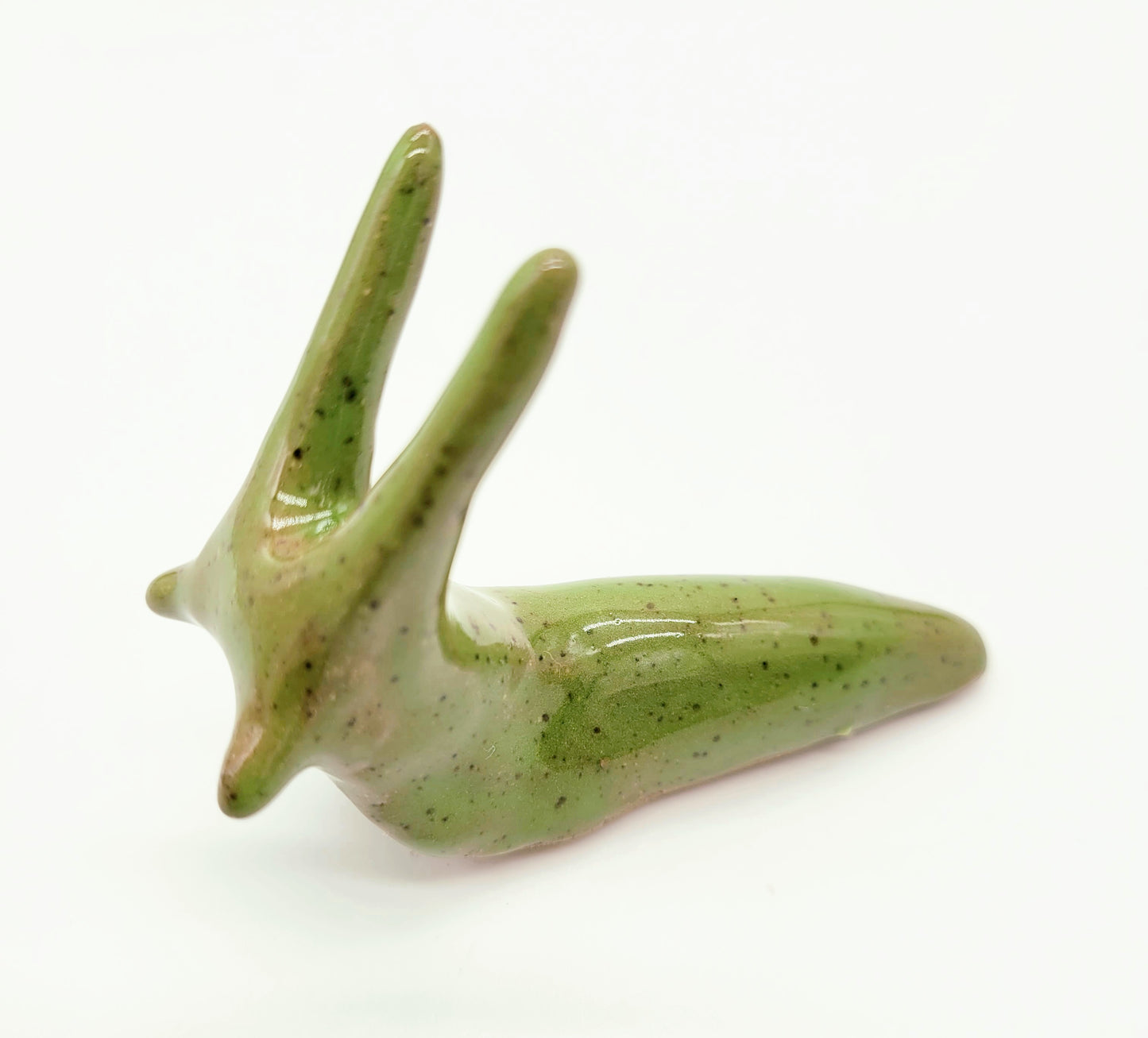 Mini Ceramic Slug (Green)