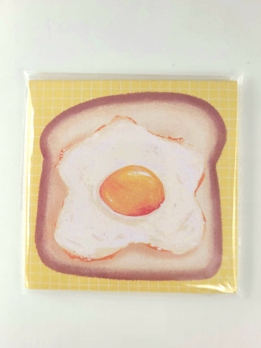 Egg on Toast Mini Memo Pad