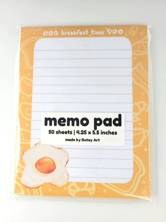 Fried Egg Memo Pad